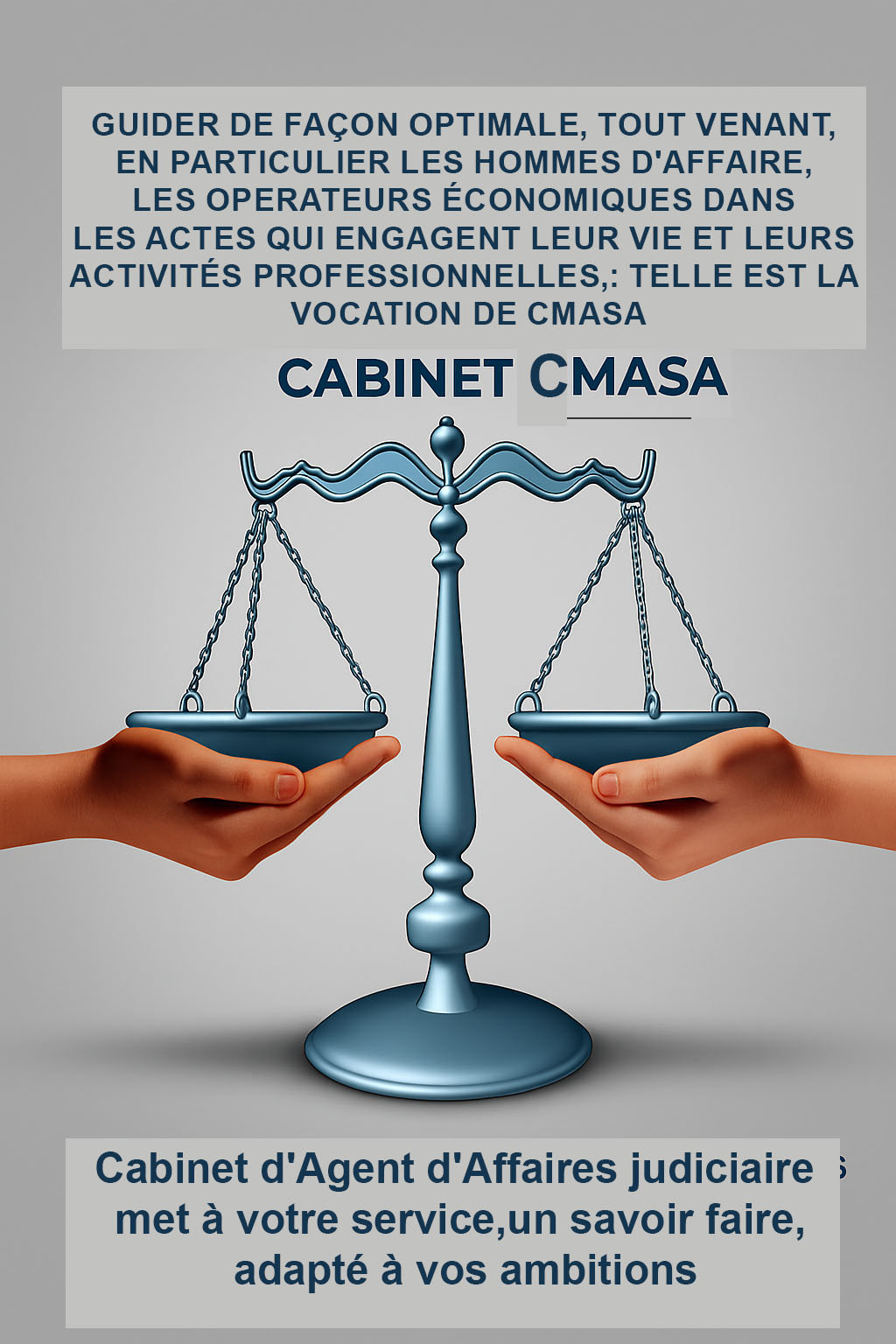 Services juridiques CMASA - Recouvrement de créances, courtage, transaction et administration des biens